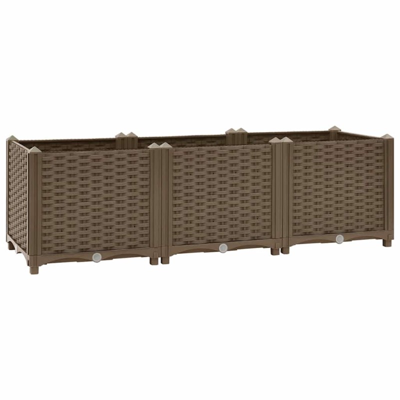 vidaXL Υπερυψωμένο Κρεβάτι 120x40x38 εκ. από Πολυπροπυλένιο