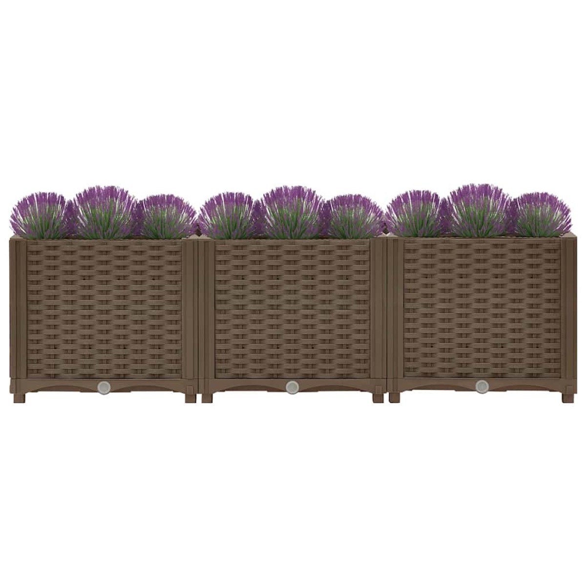 vidaXL Ζαρντινιέρα 120 x 40 x 38 εκ. από Πολυπροπυλένιο