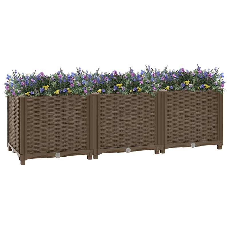 vidaXL Υπερυψωμένο Κρεβάτι 120x40x38 εκ. από Πολυπροπυλένιο