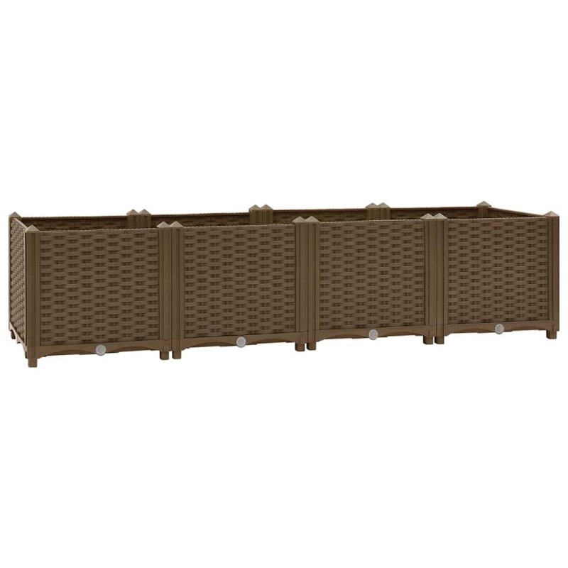 vidaXL Υπερυψωμένο Κρεβάτι 160x40x38 εκ. από Πολυπροπυλένιο