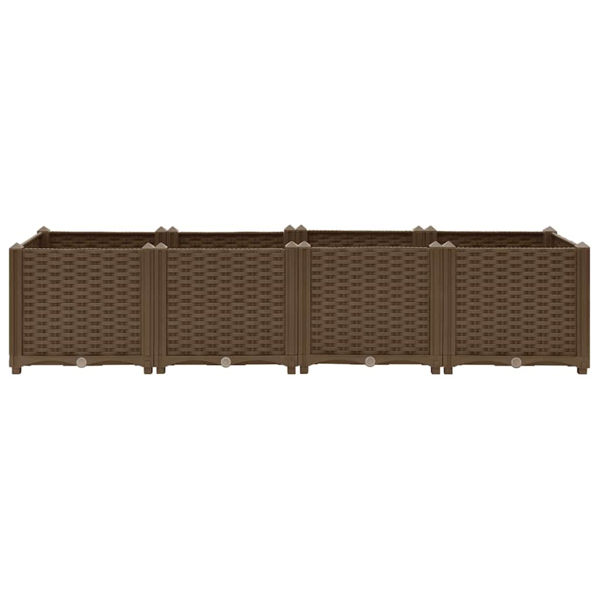 vidaXL Ζαρντινιέρα 160 x 40 x 38 εκ. από Πολυπροπυλένιο