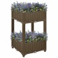 vidaXL Ζαρντινιέρα 40 x 40 x 71 εκ. από Πολυπροπυλένιο