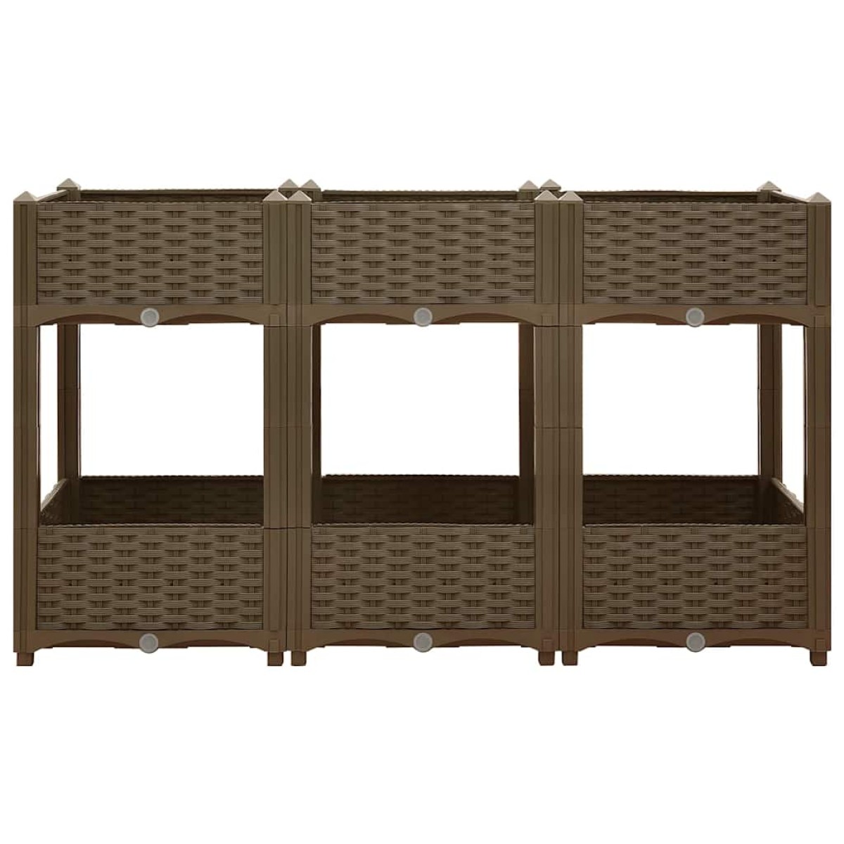 vidaXL Ζαρντινιέρα 120 x 40 x 71 εκ. από Πολυπροπυλένιο