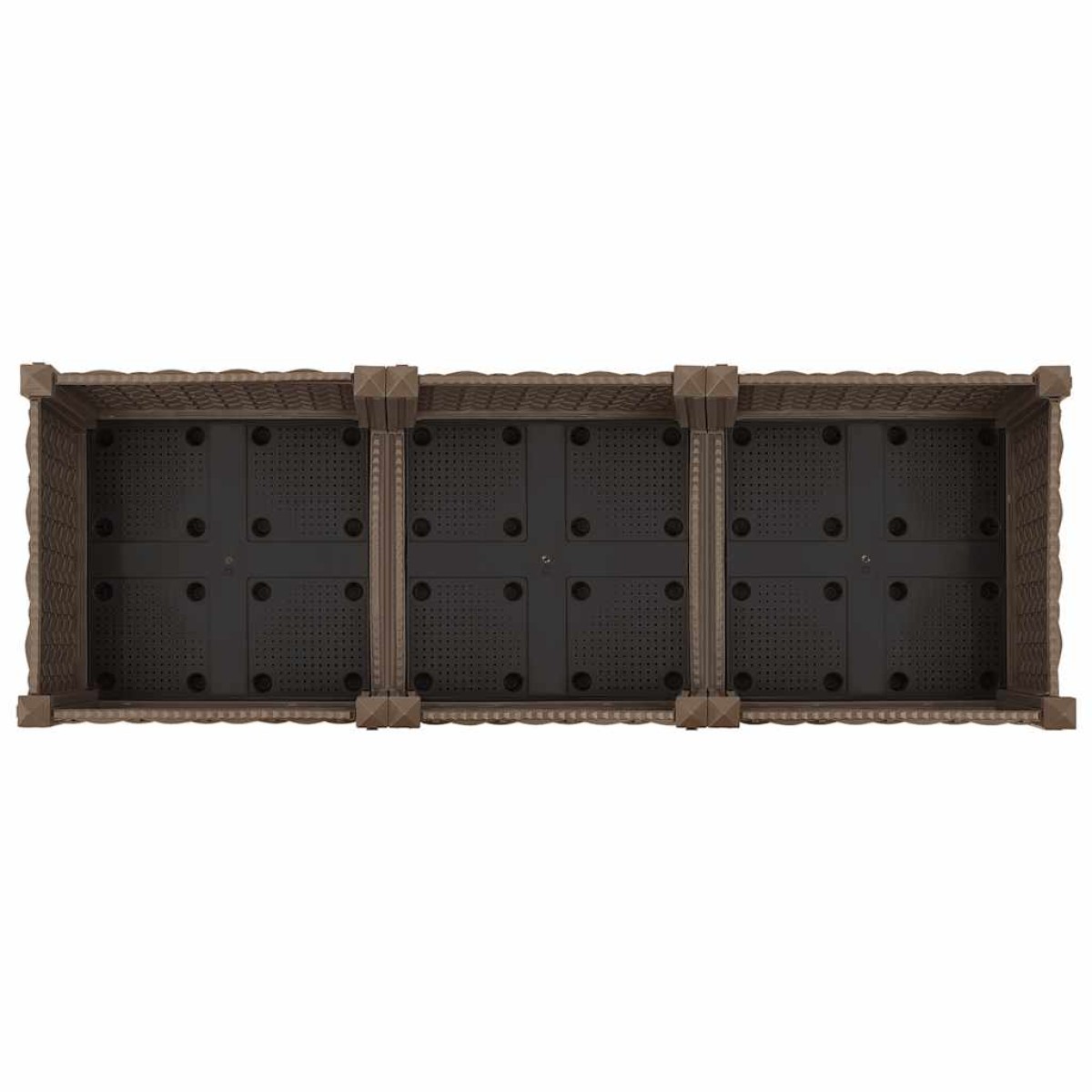 vidaXL Ζαρντινιέρα 120 x 40 x 71 εκ. από Πολυπροπυλένιο