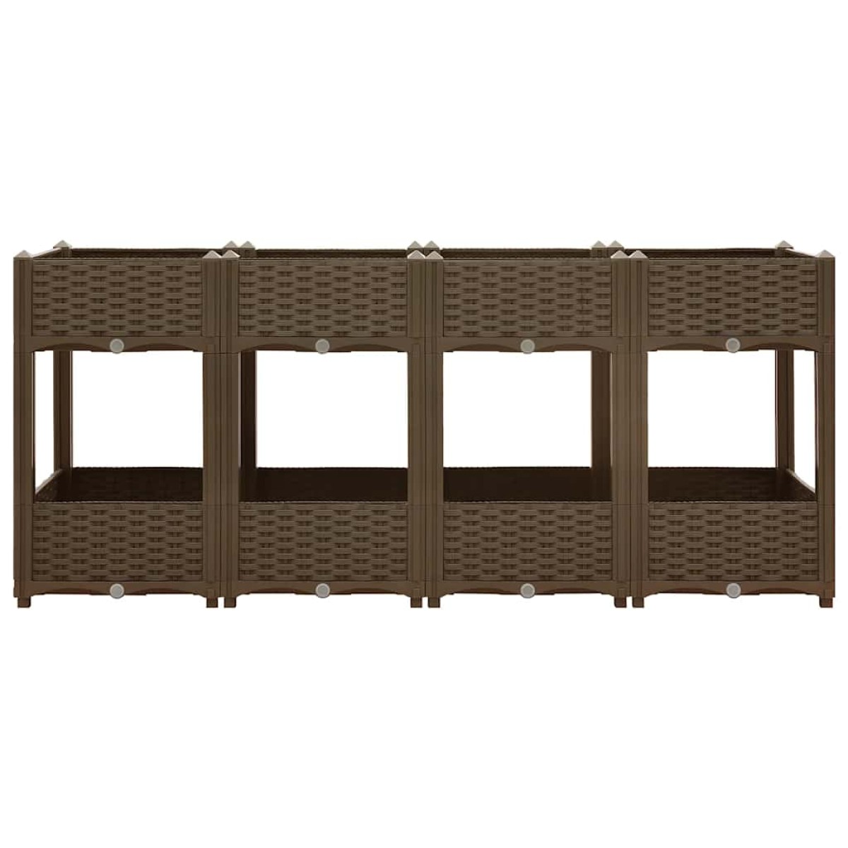 vidaXL Ζαρντινιέρα 160 x 40 x 71 εκ. από Πολυπροπυλένιο