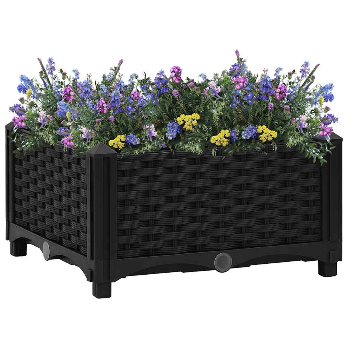 vidaXL Ζαρντινιέρα 40 x 40 x 23 εκ. από Πολυπροπυλένιο