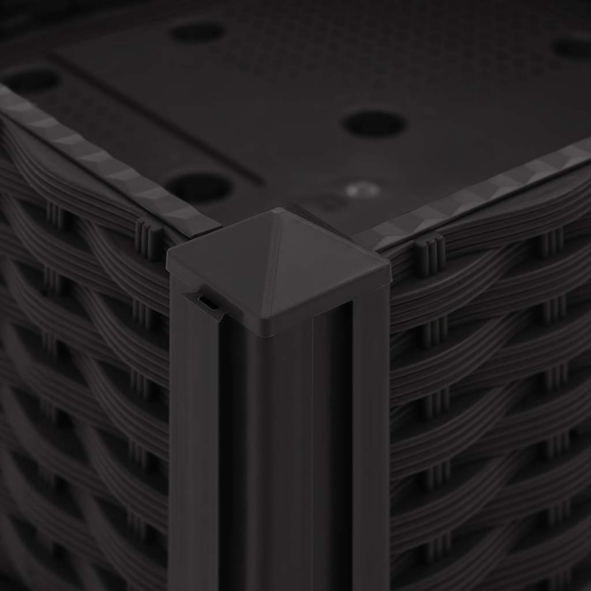 vidaXL Ζαρντινιέρα 160 x 40 x 23 εκ. από Πολυπροπυλένιο