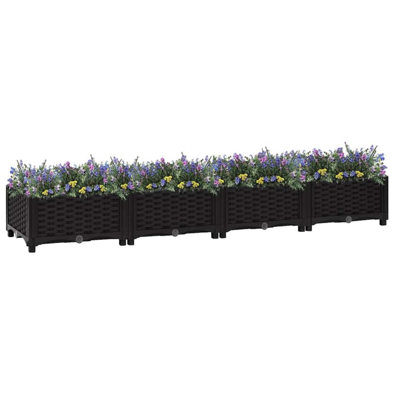 vidaXL Ζαρντινιέρα 160 x 40 x 23 εκ. από Πολυπροπυλένιο
