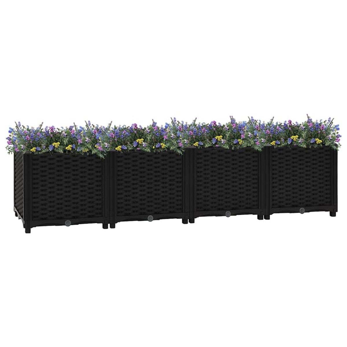 vidaXL Ζαρντινιέρα 160 x 40 x 38 εκ. από Πολυπροπυλένιο