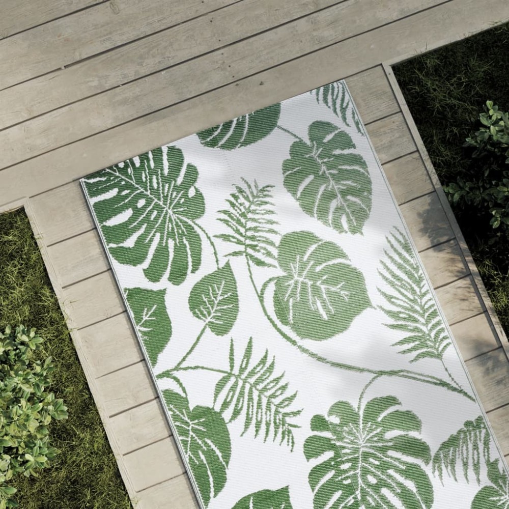 vidaXL Χαλί εξωτερικού χώρου ARAKIL Πράσινο 80x150 cm PP