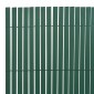 vidaXL Περίφραξη Κήπου Διπλής Όψης Πράσινη 110 x 400 εκ.