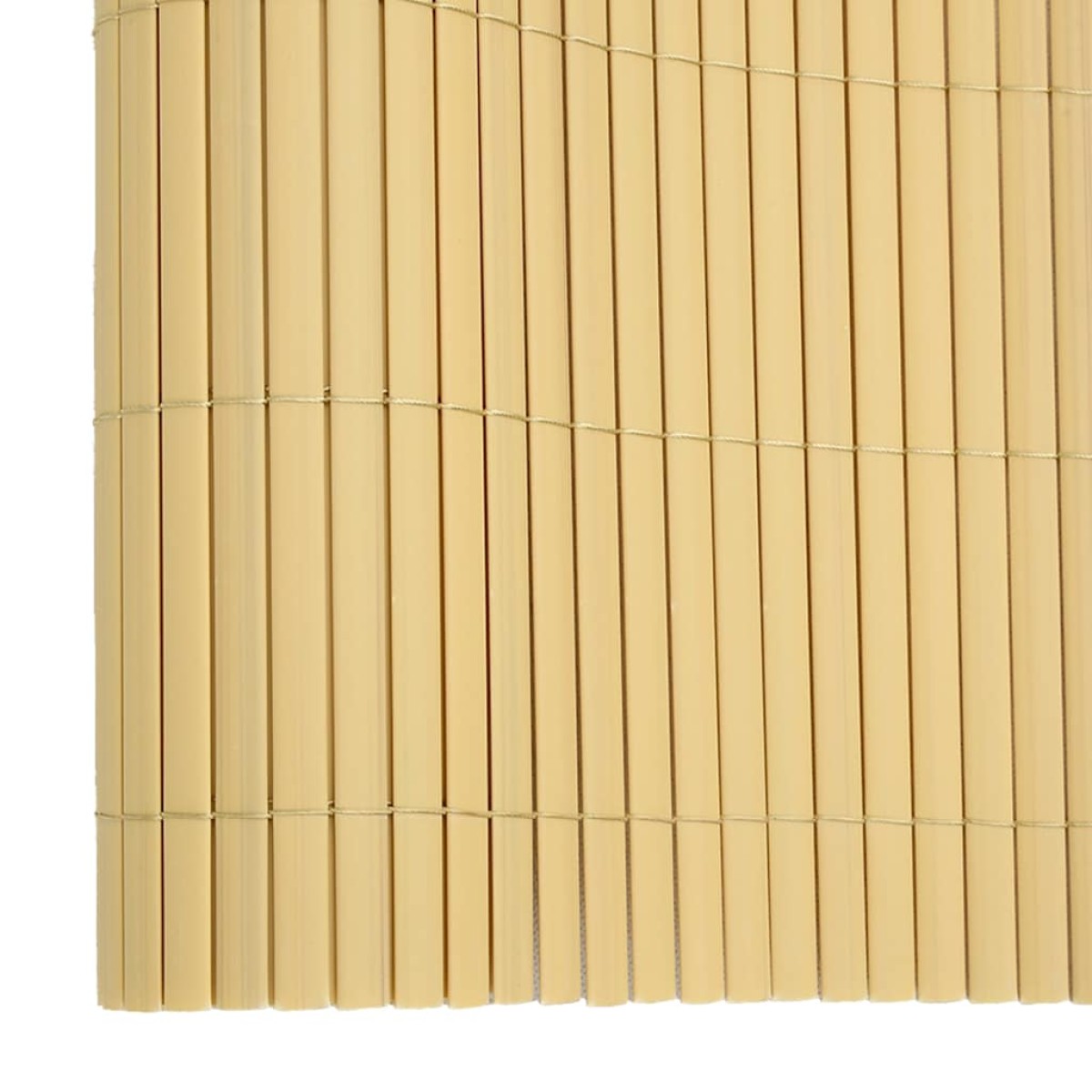vidaXL Περίφραξη Κήπου Διπλής Όψης Κίτρινη 110 x 400 εκ.