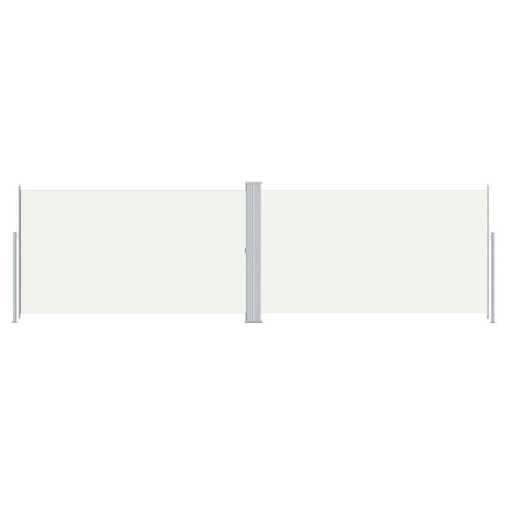 vidaXL Σκίαστρο Πλαϊνό Συρόμενο Κρεμ 180 x 600 εκ.
