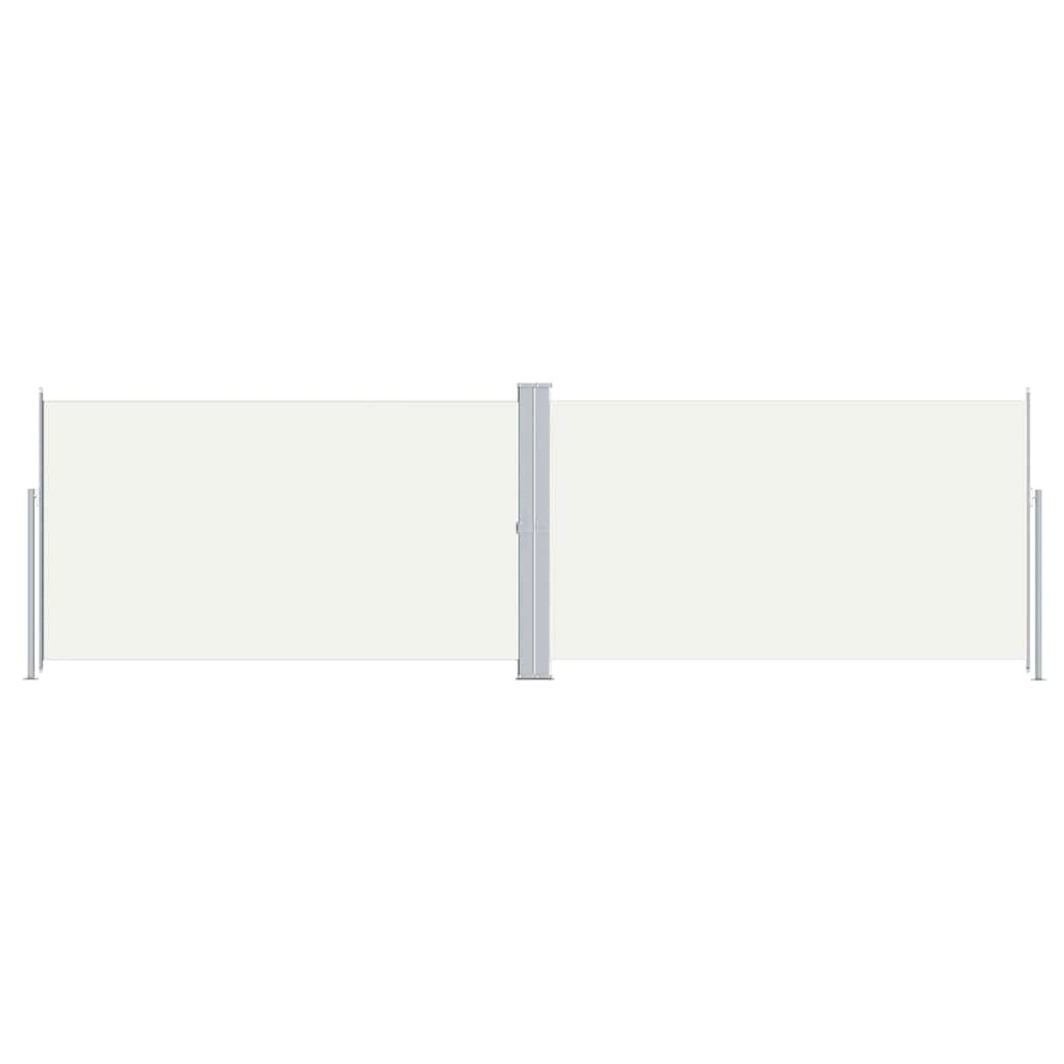 vidaXL Σκίαστρο Πλαϊνό Συρόμενο Κρεμ 180 x 600 εκ.