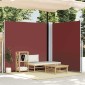 vidaXL Σκίαστρο Πλαϊνό Συρόμενο Καφέ 220 x 600 εκ.