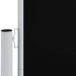 vidaXL Σκίαστρο Πλαϊνό Συρόμενο Μαύρο 160 x 1200 εκ.