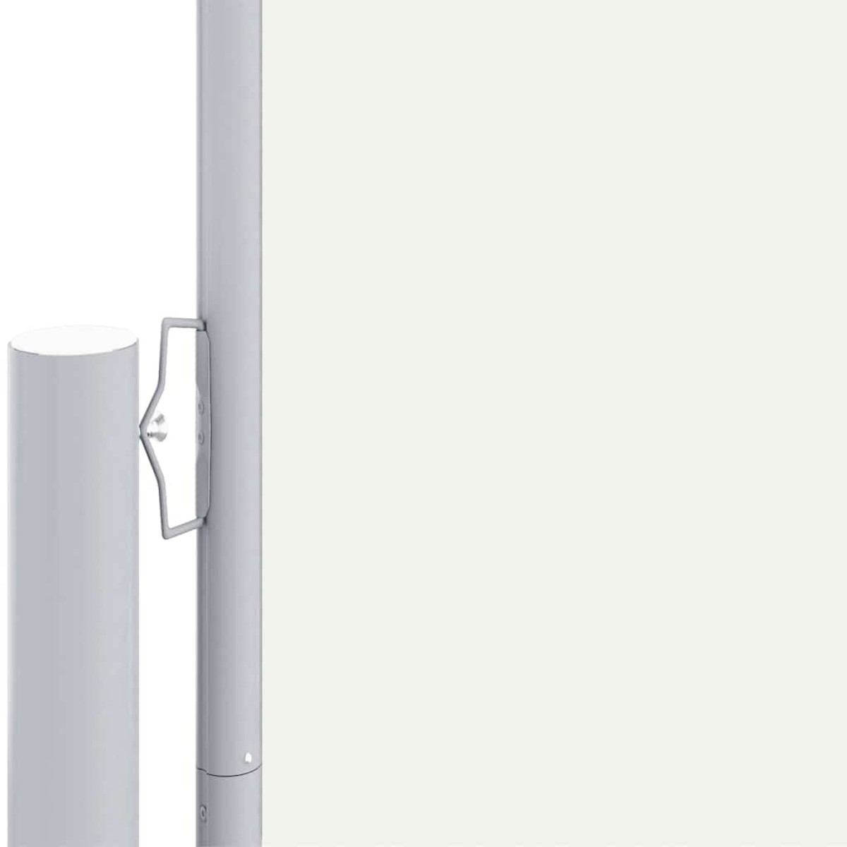 vidaXL Σκίαστρο Πλαϊνό Συρόμενο Κρεμ 180 x 1200 εκ.