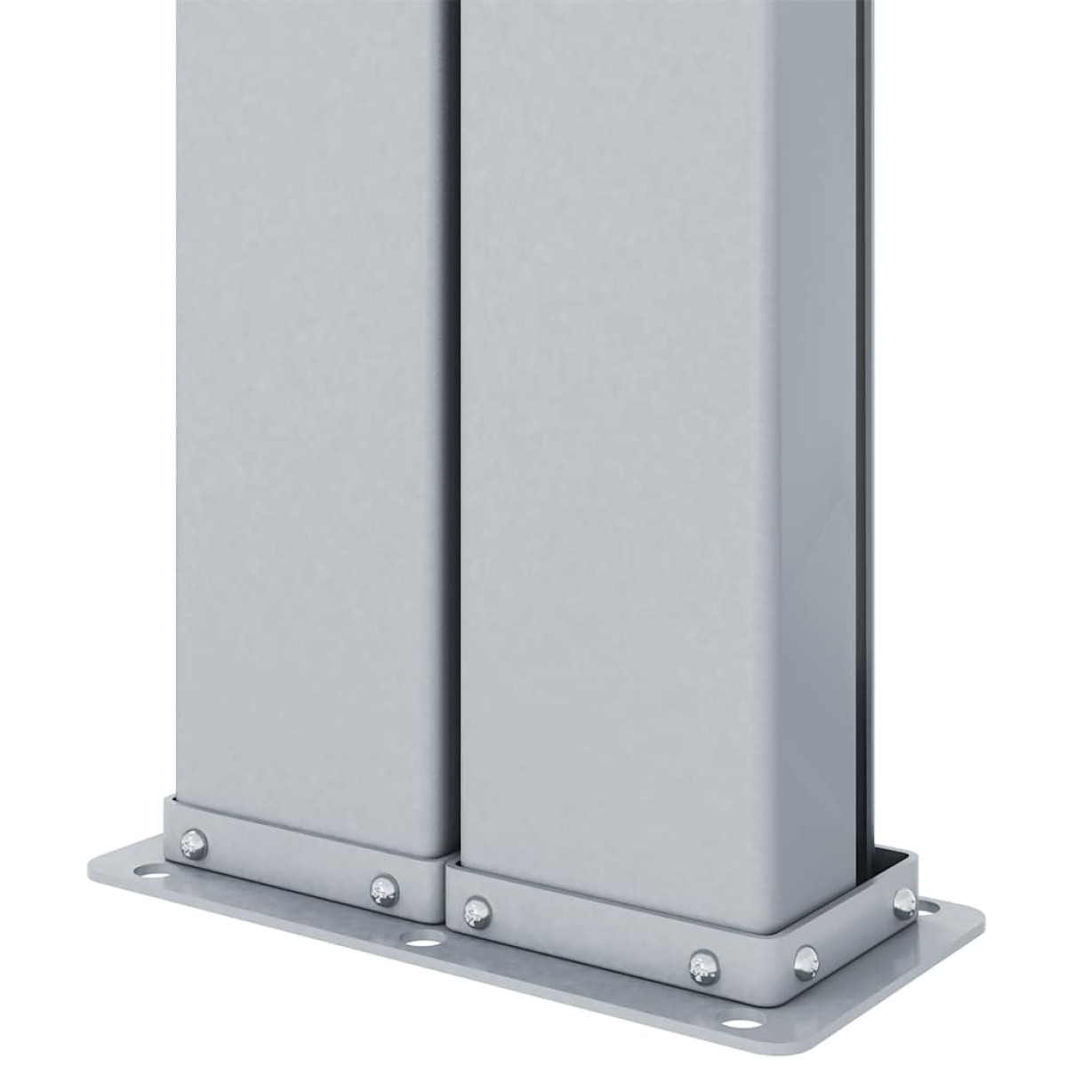 vidaXL Σκίαστρο Πλαϊνό Συρόμενο Μαύρο 200 x 1200 εκ.