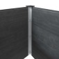 vidaXL Ζαρντινιέρα Υπερυψωμένη Γκρι 300 x 100 x 91 εκ. από WPC