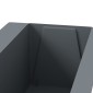 vidaXL Ζαρντινιέρες για Ευρωπαλέτες 12 τεμ. Γκρι 36x13,5x9,5 εκ. PP