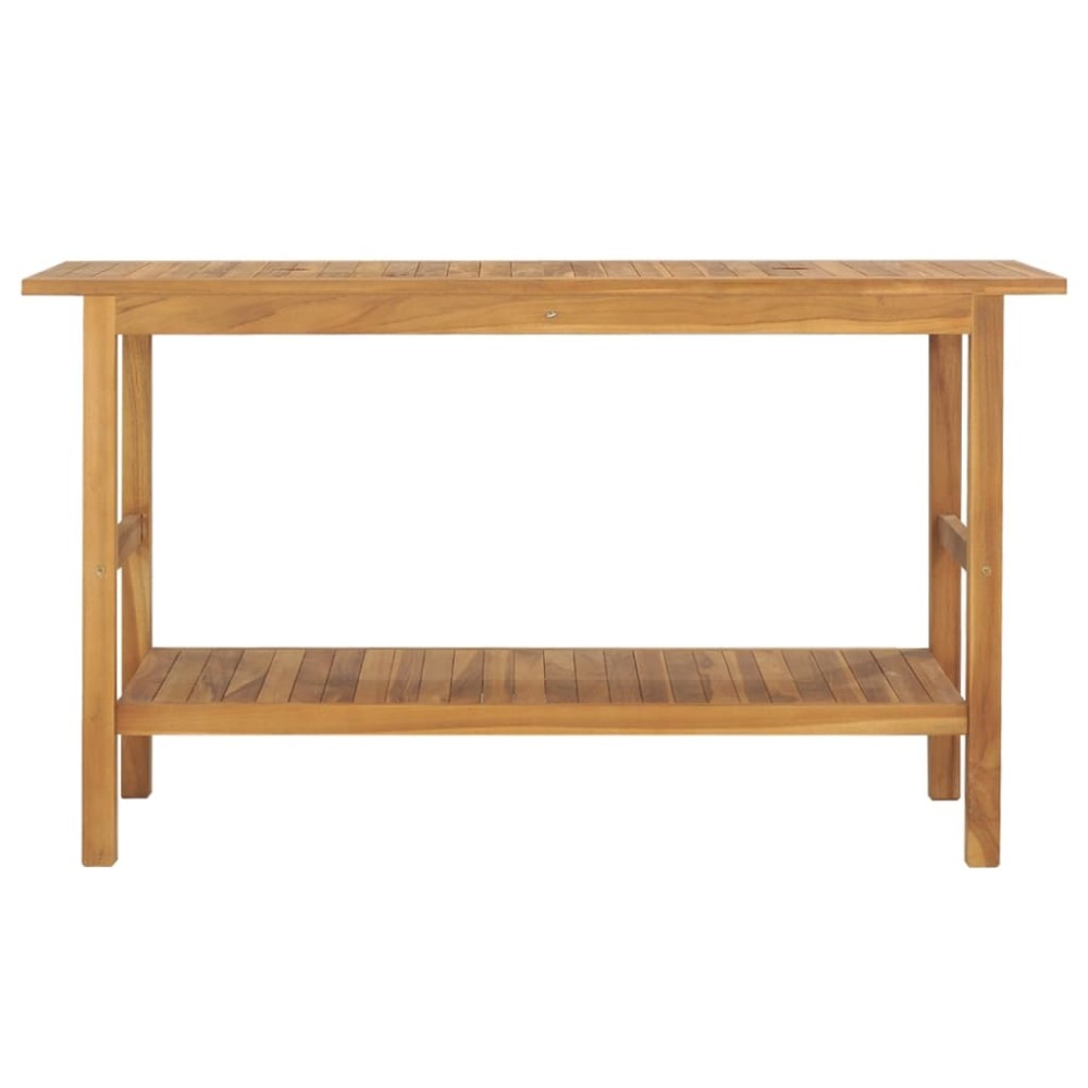 vidaXL Έπιπλο Μπάνιου 132 x 45 x 75 εκ. από Μασίφ Ξύλο Teak