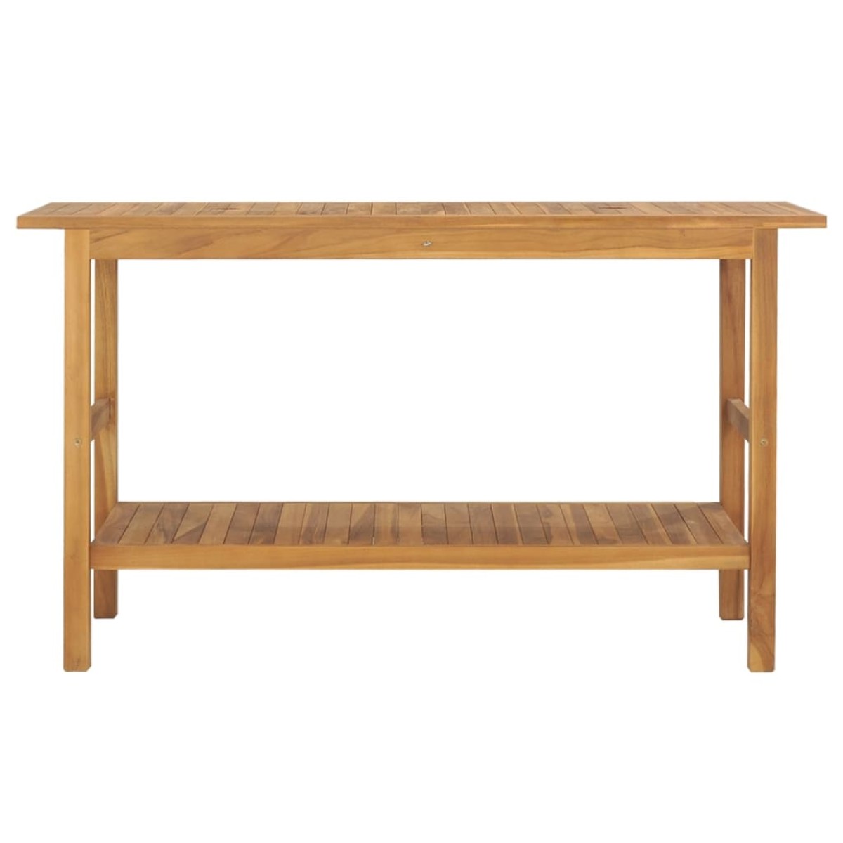 vidaXL Έπιπλο Μπάνιου 132 x 45 x 75 εκ. από Μασίφ Ξύλο Teak