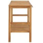 vidaXL Έπιπλο Μπάνιου 132 x 45 x 75 εκ. από Μασίφ Ξύλο Teak