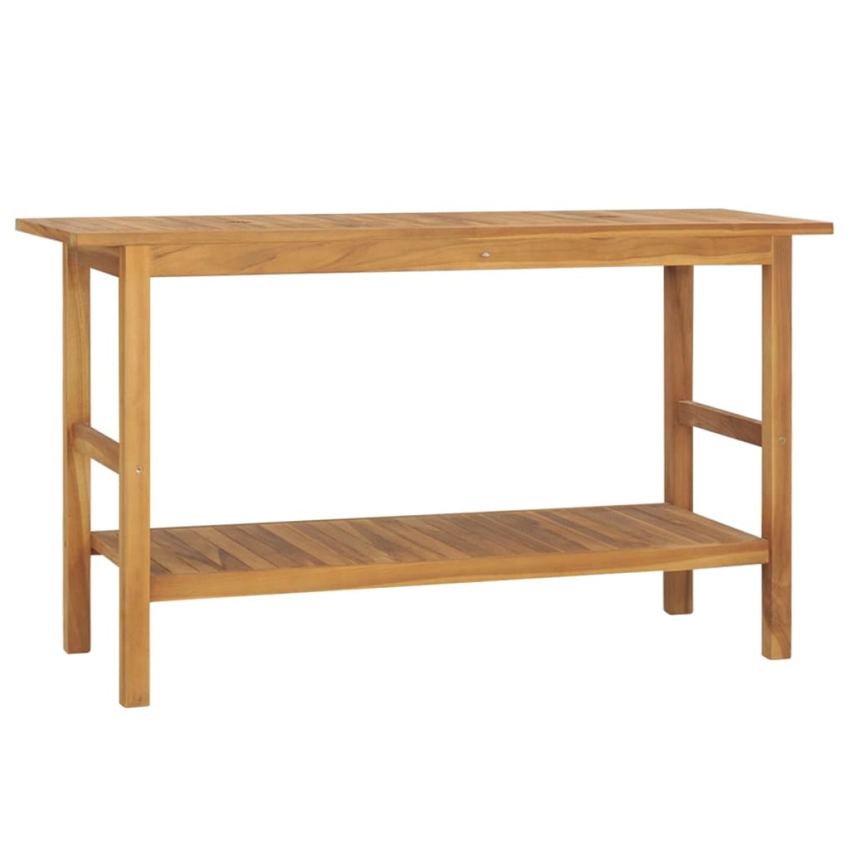 vidaXL Έπιπλο Μπάνιου 132 x 45 x 75 εκ. από Μασίφ Ξύλο Teak