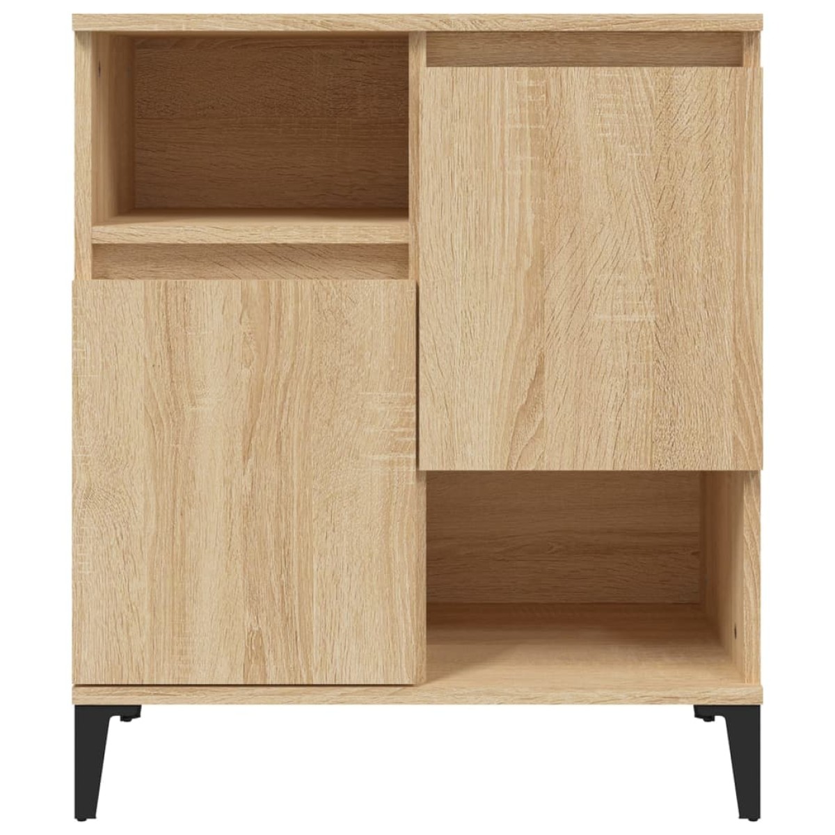 vidaXL Ντουλάπια 3 τεμ. Sonoma Δρυς 60x35x70 εκ. Επεξεργασμένο Ξύλο