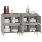 vidaXL Ντουλάπι 2 τεμ. Γκρι Sonoma 60x35x70 εκ. από Επεξεργασμένο Ξύλο
