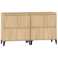 vidaXL Ντουλάπια 2 τεμ. Sonoma Δρυς 60x35x70 εκ. Επεξεργασμένο Ξύλο