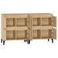 vidaXL Ντουλάπια 2 τεμ. Sonoma Δρυς 60x35x70 εκ. Επεξεργασμένο Ξύλο