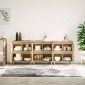 vidaXL Ντουλάπια 3 τεμ. Sonoma Δρυς 60x35x70 εκ. Επεξεργασμένο Ξύλο
