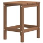vidaXL Τραπέζι Κήπου Adirondack Καφέ 38 x 38 x 46 εκ. από HDPE