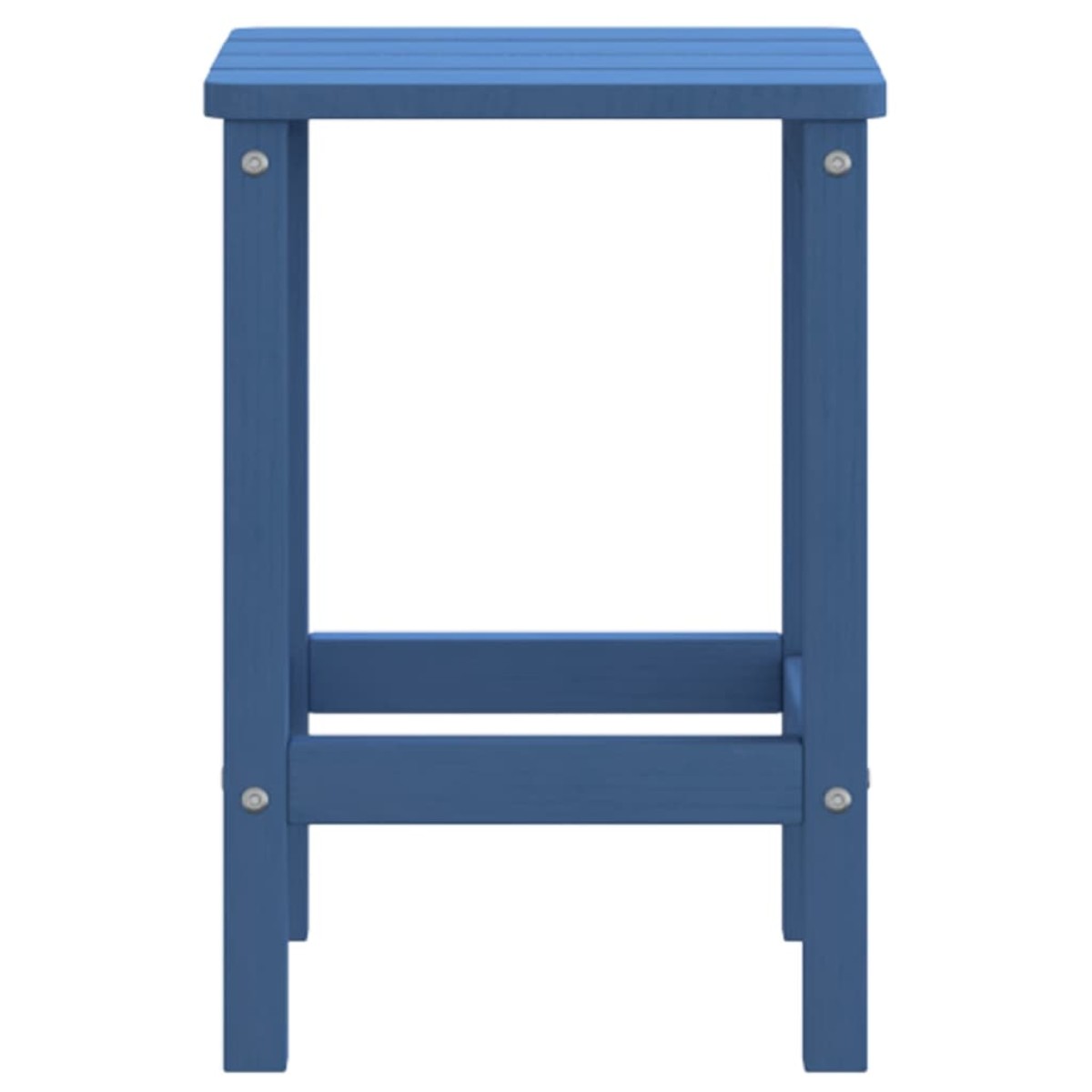 vidaXL Τραπέζι Κήπου Adirondack Γαλάζιο 38 x 38 x 46 εκ. από HDPE