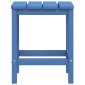 vidaXL Τραπέζι Κήπου Adirondack Γαλάζιο 38 x 38 x 46 εκ. από HDPE