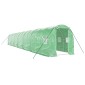 vidaXL Θερμοκήπιο Πράσινο 28 μ² 14 x 2 x 2 μ. με Ατσάλινο Πλαίσιο