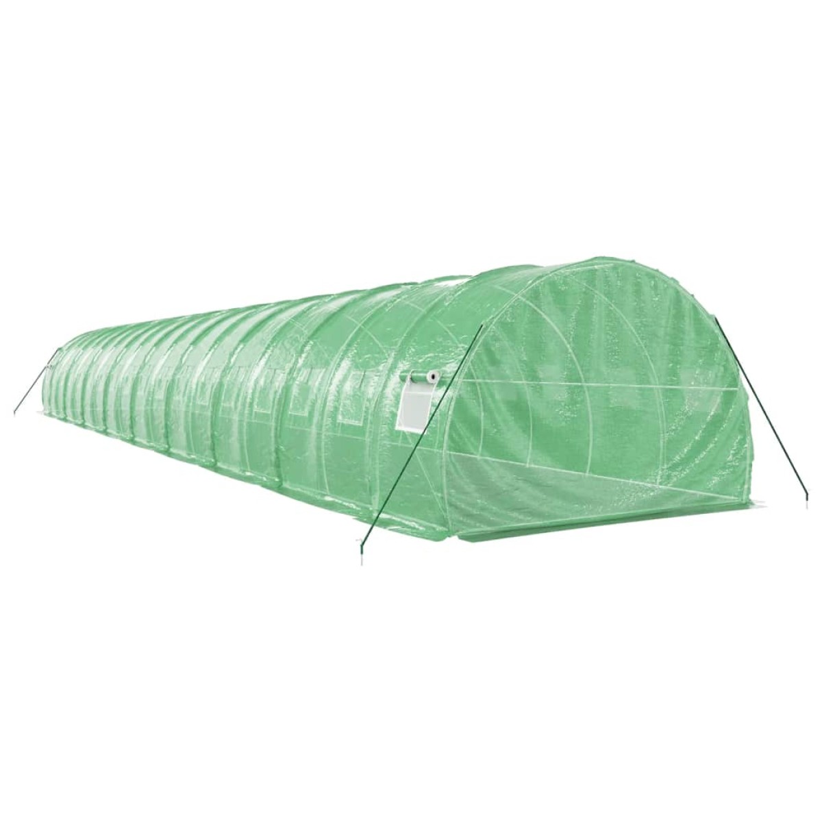 vidaXL Θερμοκήπιο Πράσινο 54 μ² 18 x 3 x 2 μ. με Ατσάλινο Πλαίσιο