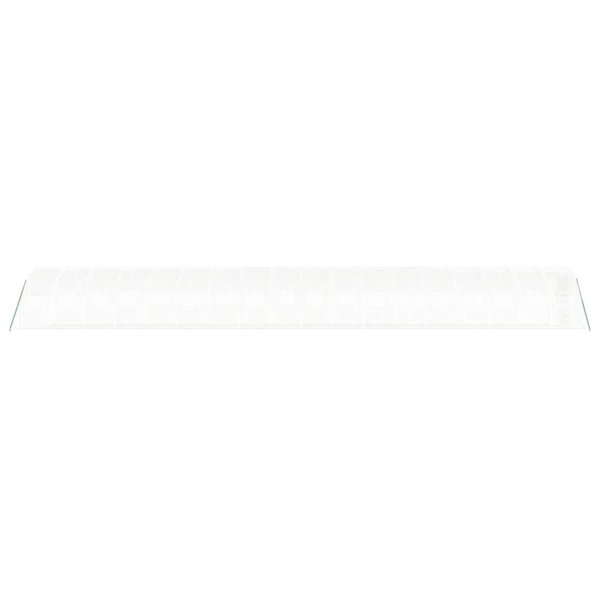 vidaXL Θερμοκήπιο Λευκό 54 μ² 18 x 3 x 2 μ. με Ατσάλινο Πλαίσιο