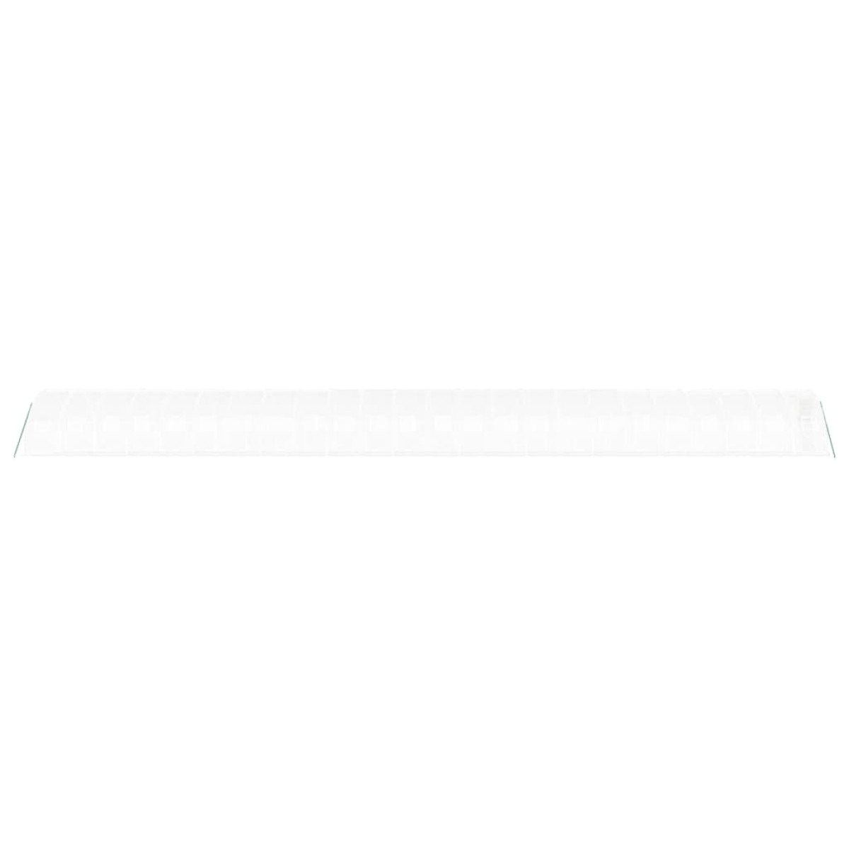 vidaXL Θερμοκήπιο Λευκό 72 μ² 24 x 3 x 2 μ. με Ατσάλινο Πλαίσιο