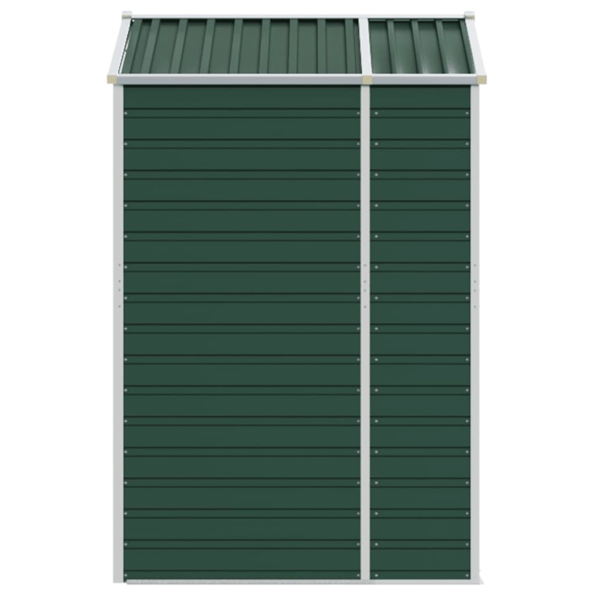 vidaXL Αποθήκη Κήπου Πράσινη 191x130x198 εκ. Γαλβανισμένο Ατσάλι