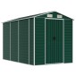 vidaXL Αποθήκη Κήπου Πράσινη 191 x 300 x 198 εκ. Γαλβανισμένο Ατσάλι
