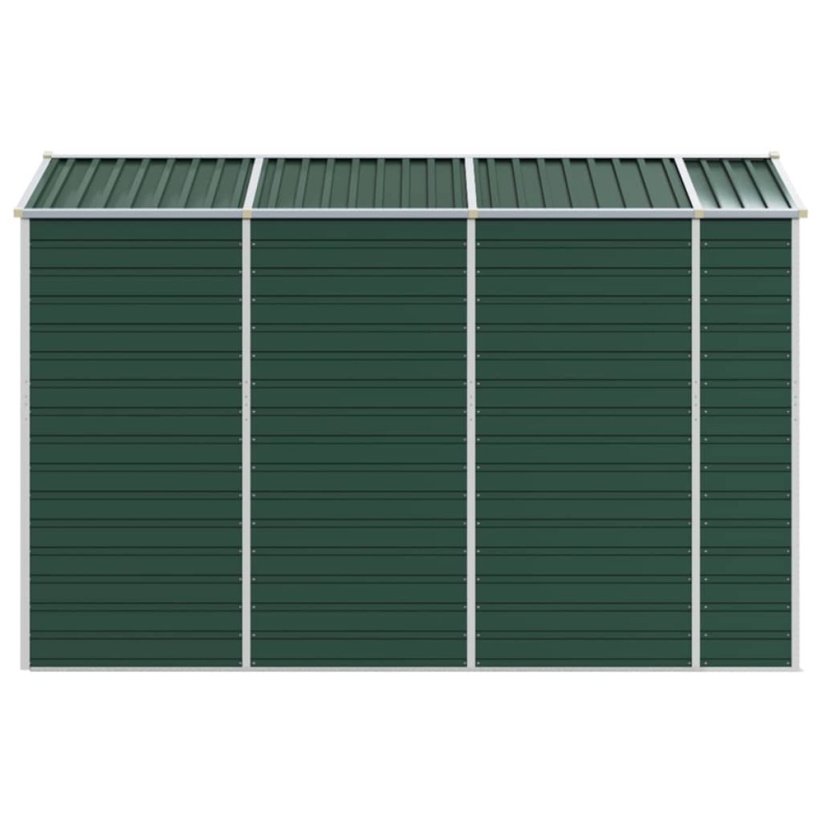 vidaXL Αποθήκη Κήπου Πράσινη 191 x 300 x 198 εκ. Γαλβανισμένο Ατσάλι