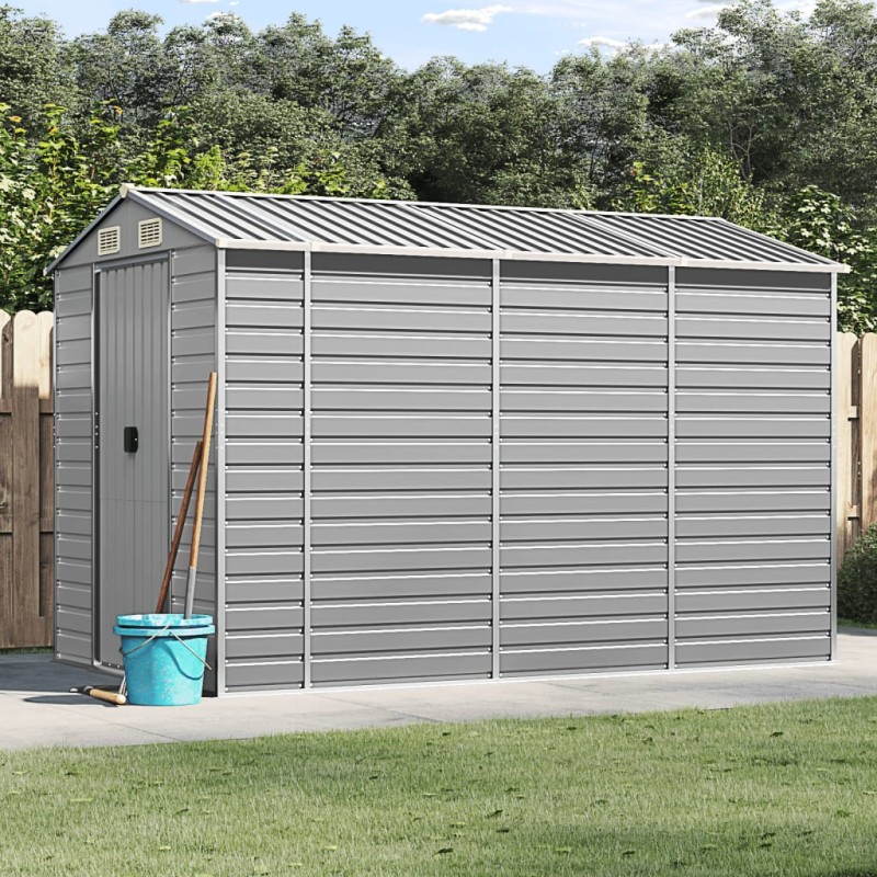 vidaXL Φωτιστικό Κήπου Γκρι 191 x 300 x 198 εκ. από Γαλβανισμένο Ατσάλι