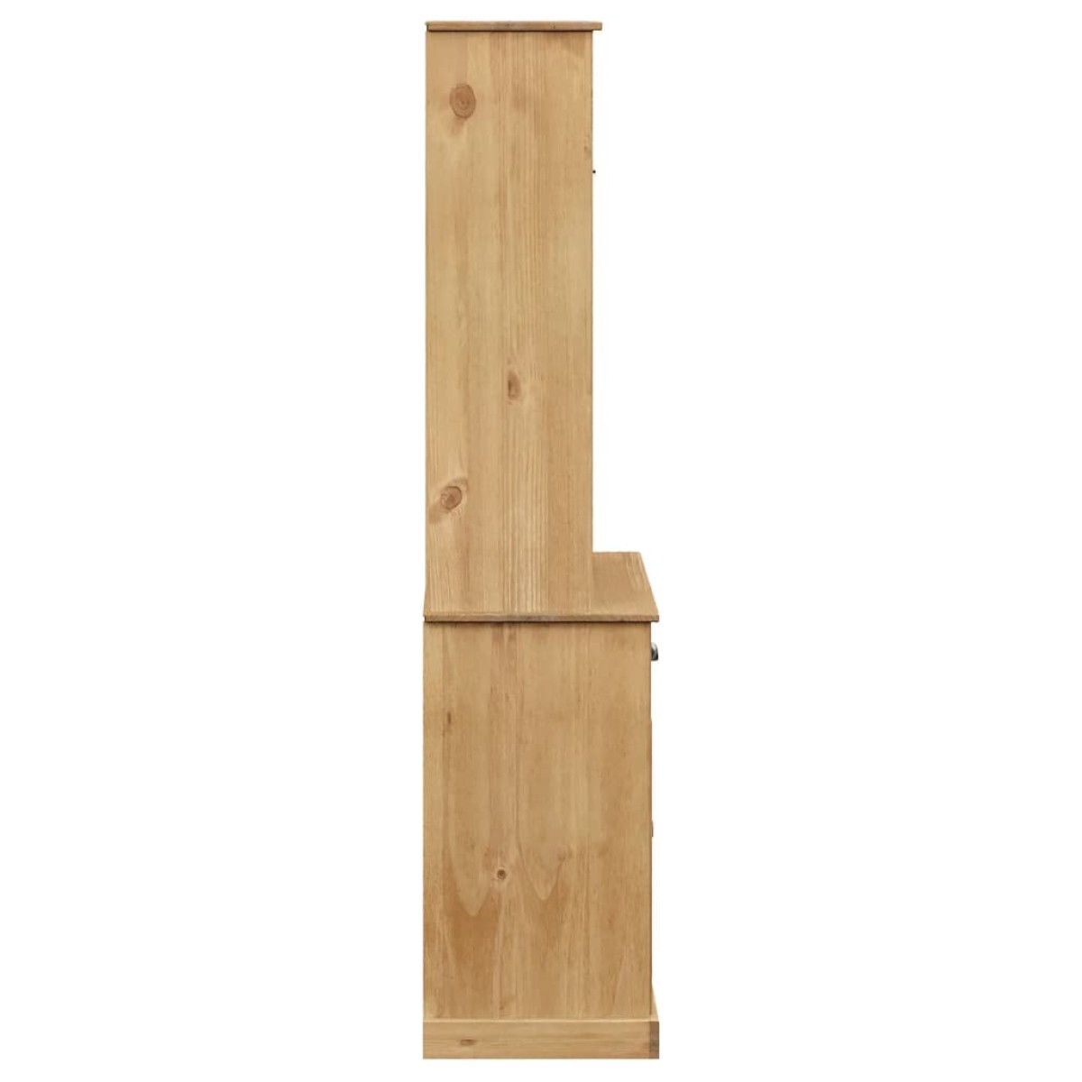 vidaXL Βιτρίνα VIGO 78 x 40 x 175 εκ. από Μασίφ Ξύλο Πεύκου