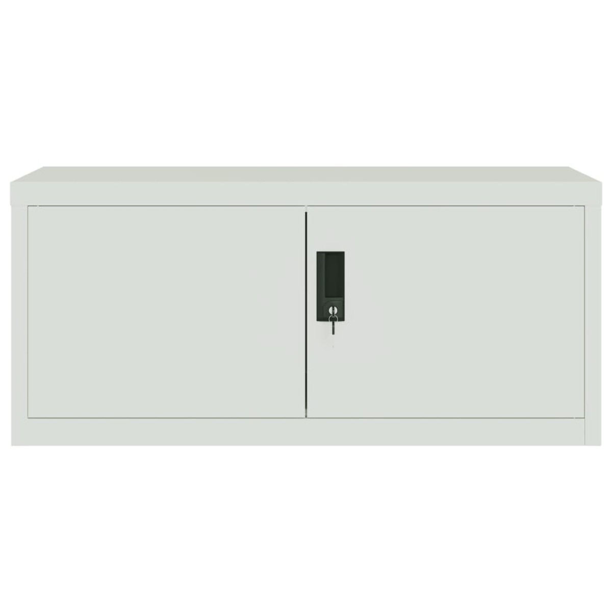 vidaXL Αρχειοθήκη Αν. Γκρι 90 x 40 x 110 εκ. Ατσάλινη