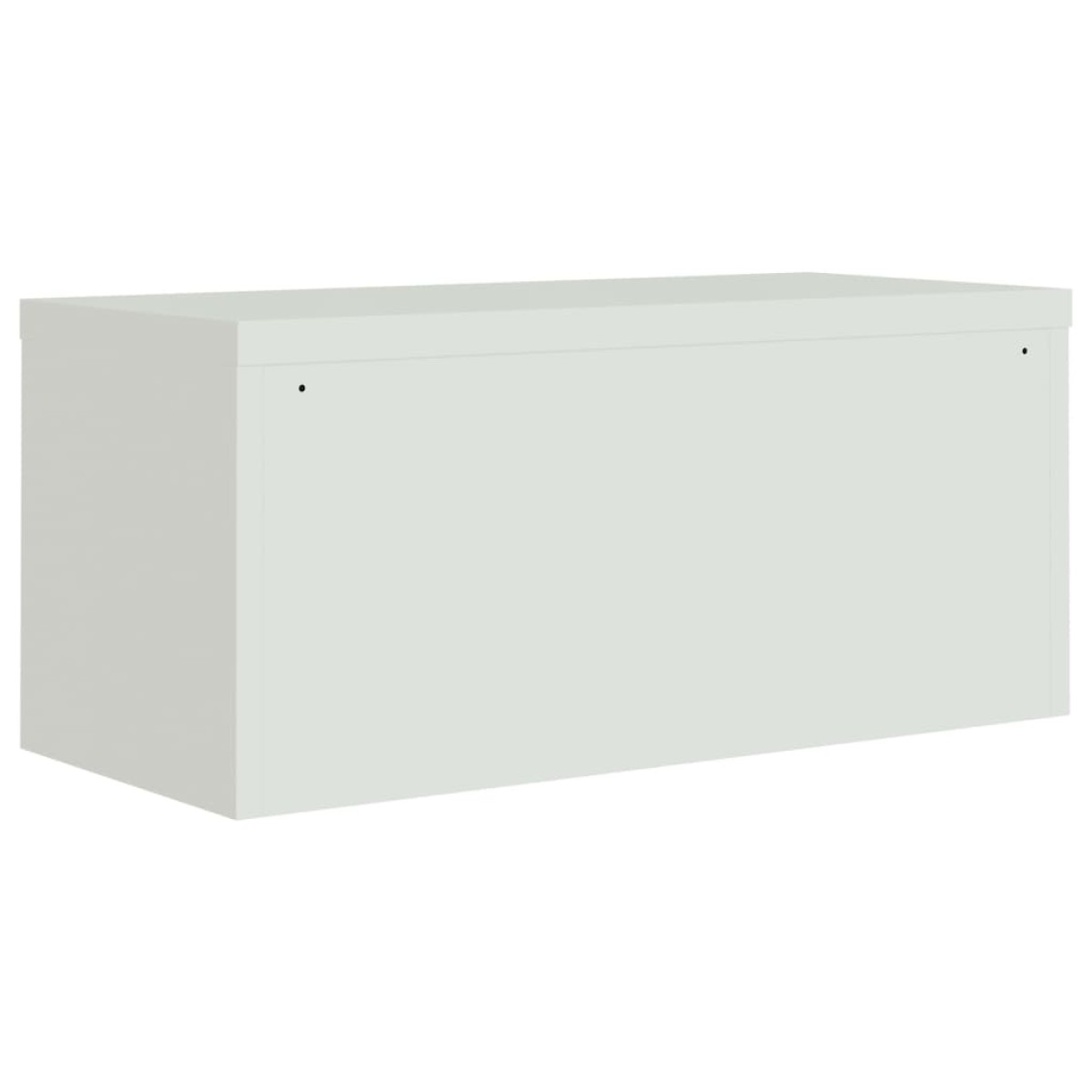 vidaXL Αρχειοθήκη Αν. Γκρι 90 x 40 x 145 εκ. Ατσάλινη
