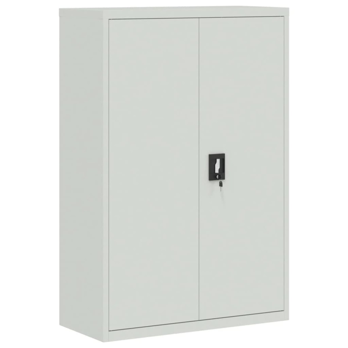 vidaXL Αρχειοθήκη Αν. Γκρι 90 x 40 x 180 εκ. Ατσάλινη