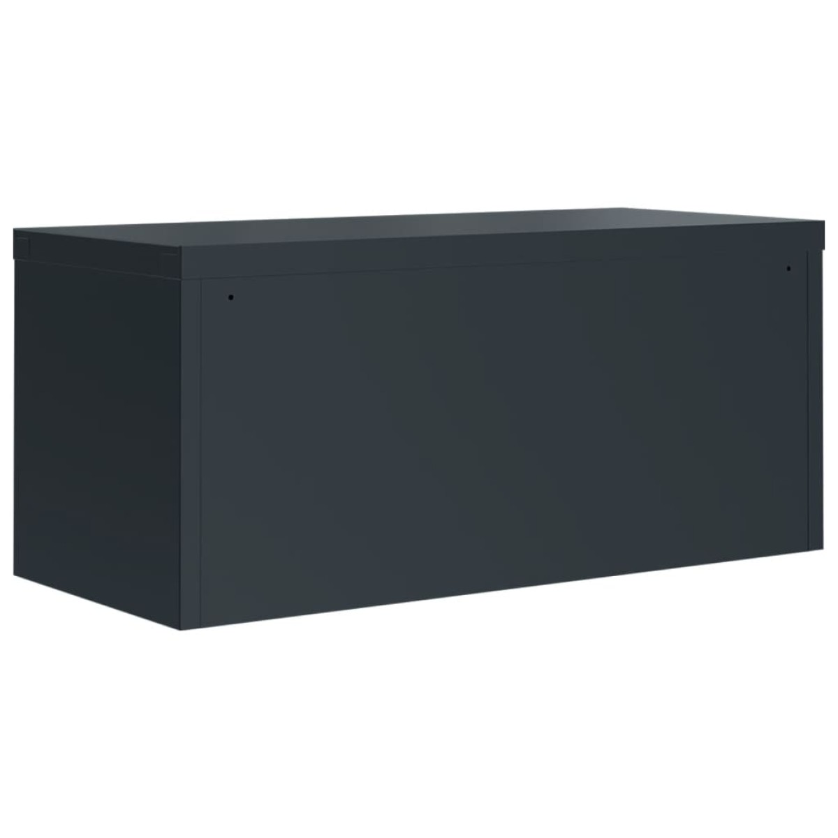 vidaXL Αρχειοθήκη Ανθρακί 90 x 40 x 110 εκ. Ατσάλινη
