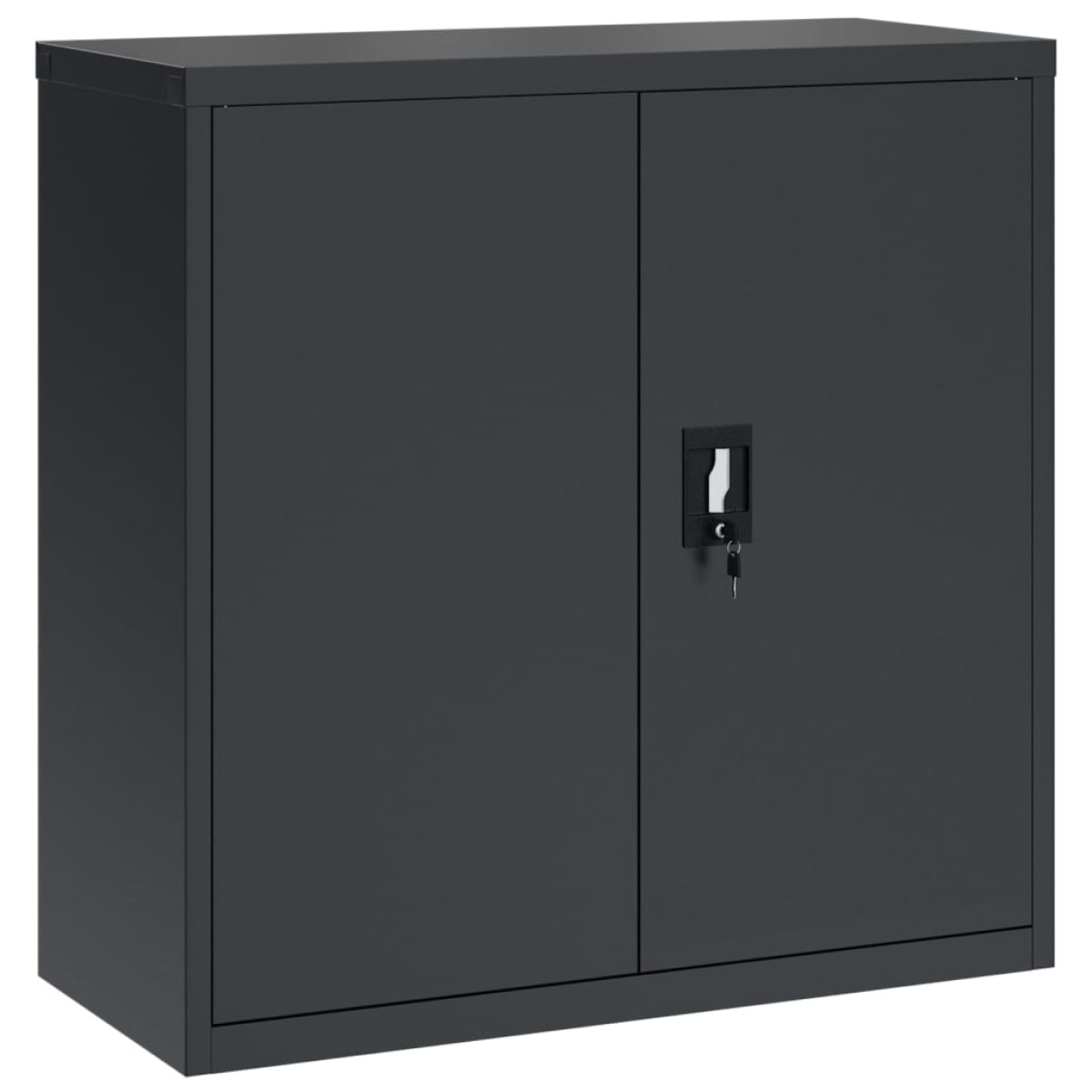 vidaXL Αρχειοθήκη Ανθρακί 90 x 40 x 130 εκ. Ατσάλινη